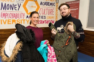 Students launch city-wide coat appeal for kids